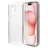 ラスタバナナ iPhone 15用極限保護+超透明TPUケース クリア 7814I361TPLCL