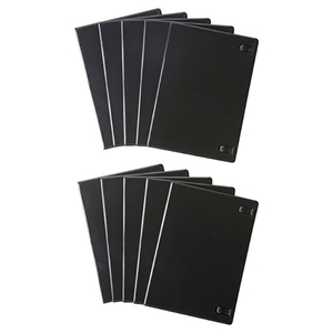 サンワサプライ スリムDVDトールケース(1枚収納・10枚セット) ブラック DVD-TU1-10BKN-イメージ5