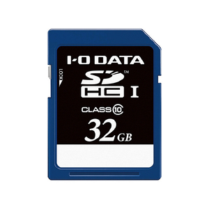 I・Oデータ スピードクラス10対応 SDメモリーカード 32GB オリジナル IESD32G10-イメージ1