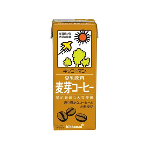 キッコーマンソイフーズ 豆乳 麦芽コーヒー 200ML FCB6827-279210-イメージ1