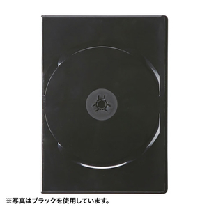 サンワサプライ スリムDVDトールケース(2枚収納・10枚セット) クリア DVD-TU2-10CLN-イメージ3