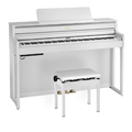 ローランド 電子ピアノ 【高低自在椅子＆ヘッドホン付き】 HP700 Series ホワイト HP704-WHS