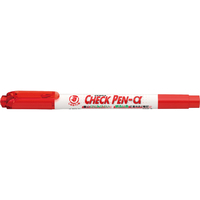 ゼブラ チェックペンα 赤 F179720-WYT20-R