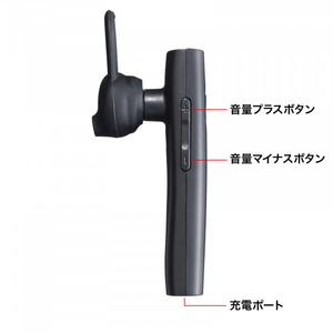サンワサプライ Bluetoothヘッドセット(外付けマイク付き) MM-BTMH61BK-イメージ8