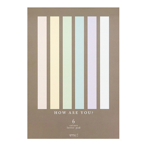 デザインフィル 便箋 B5 HOW ARE YOU? ﾋﾞﾝｾﾝB5HOW-ARE-YOU20477-イメージ1