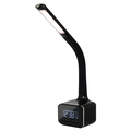 ZEPEAL デジタル表示付スタンドライト(Bluetooth搭載) ブラック DLS-H3009-BK