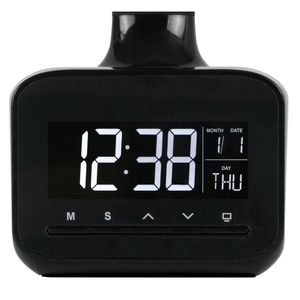 ZEPEAL デジタル表示付スタンドライト(Bluetooth搭載) ブラック DLS-H3009-BK-イメージ5