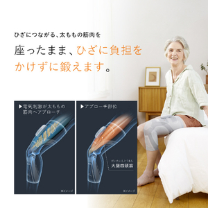 MTG Knee Fit Mサイズ(コントローラー別売) SIXPAD SEAY00BM-イメージ4