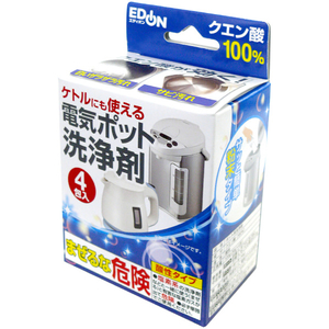 ウエ・ルコ 電気ポット洗浄剤 4包入 オリジナル EDW012-イメージ1