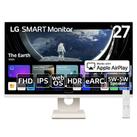 LGエレクトロニクス 27型液晶ディスプレイ LG SMART Monitor ホワイト 27SR50FW
