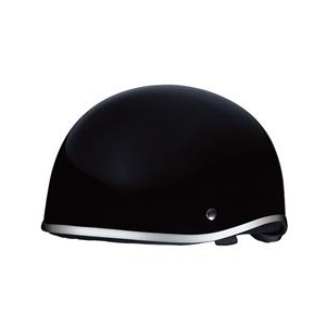 ユニカー工業 ダックテールヘルメット ブラック BH-19K-イメージ1