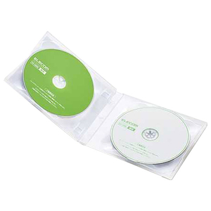 エレコム Blu-ray+DVD/CD用レンズクリーナー 2枚組み AVD-CKBRDC-イメージ1