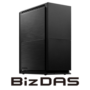 I・Oデータ 2ドライブ搭載(RAID 0/1対応)外付けハードディスク(12TB) BizDAS HDW-UTN12-イメージ11
