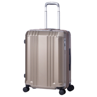 アジア・ラゲージ スーツケース(約52L/拡張+8L) デカかるEdge シャンパンゴールド ALI00822WSPG