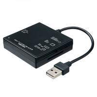 サンワサプライ USB2．0 カードリーダー ブラック ADR-ML23BKN