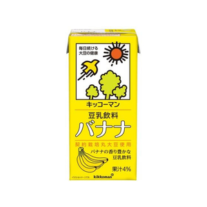 キッコーマンソイフーズ 豆乳 飲料 バナナ 1000ML FCB6840-411380-イメージ1
