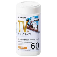 エレコム TV用ドライクリーニングティッシュ ボトルタイプ AVD-TVDC60
