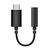エレコム イヤホン・ヘッドホン用USB Type-C変換ケーブル ブラック EHP-C35DS01BK-イメージ2