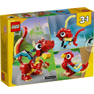 レゴジャパン LEGO クリエイター 31145 赤いドラゴン 31145ｱｶｲﾄﾞﾗｺﾞﾝ-イメージ4