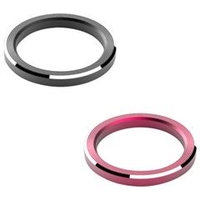 araree レンズ用バンパー メタルリング(2色セット) iPhone6 Plus用 スペースグレー&ピンク AR5494I6P