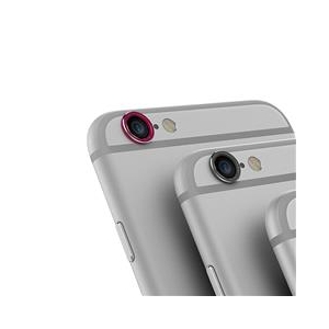 araree レンズ用バンパー メタルリング(2色セット) iPhone6 Plus用 スペースグレー&ピンク AR5494I6P-イメージ3