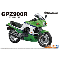 アオシマ 1/12 カワサキ ZX900A GPZ900R Ninja '85 ザ・バイク No.29 ｻﾞﾊﾞｲｸ29ｶﾜｻｷZX900ﾆﾝｼﾞﾔ85