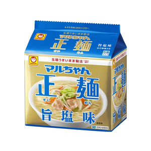 東洋水産 マルちゃん正麺 旨塩味 5食パック F722629-イメージ1