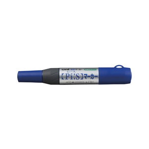 三菱鉛筆 ピースマーカー細字丸芯+太字角芯 青 F730661-PA152TR.33-イメージ1