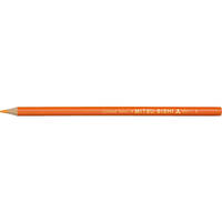 三菱鉛筆 色鉛筆 K880 だいだいいろ F035968K880.4