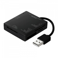 サンワサプライ USB2．0 カードリーダー ブラック ADR-ML15BKN