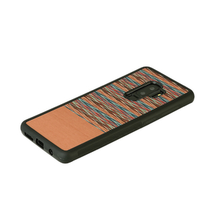 Man&Wood Galaxy S9+用天然木ケース Browny Check I12507S9P-イメージ2
