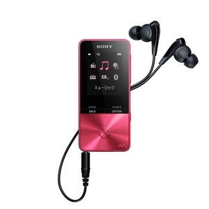 SONY デジタルオーディオプレイヤー(16GB) ウォークマンSシリーズ ピンク NW-S315 P-イメージ1