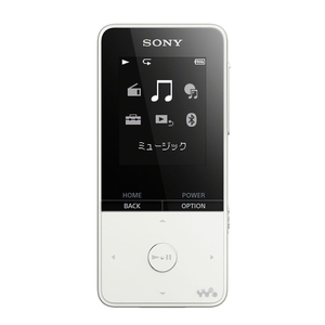 SONY デジタルオーディオプレイヤー(16GB) ウォークマンSシリーズ ホワイト NW-S315 W-イメージ8