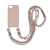 GAACAL iPhone SE(第3世代)/SE(第2世代)/8/7用「スマホハーネス」ストラップ付きTPUケース ピンク P00293PB-イメージ1