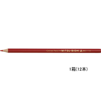 三菱鉛筆 色鉛筆 K880 あか 12本 F036032-K880.15