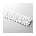 エレコム 無線薄型コンパクトキーボード ホワイト TK-FDP099TWH