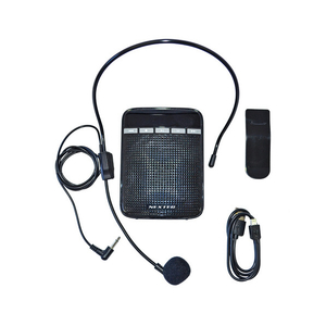 FRC ポータブル拡声器(ワイドFMラジオ機能搭載、microSDカード、USBメモリ対応) NEXTEC NX-BV10E-イメージ8