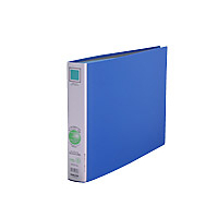 コクヨ チューブファイル〈エコツインR〉A3ヨコ とじ厚40mm 青 4冊 1箱(4冊) F833609ﾌ-RT643B