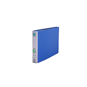コクヨ チューブファイル〈エコツインR〉A3ヨコ とじ厚40mm 青 4冊 1箱(4冊) F833609-ﾌ-RT643B-イメージ1