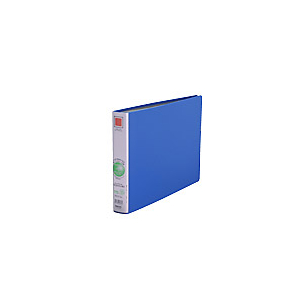 コクヨ チューブファイル〈エコツインR〉B4ヨコ とじ厚30mm 青 4冊 1箱(4冊) F833612-ﾌ-RT639B-イメージ1