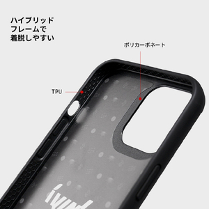 Man & Wood iPhone 15 Pro用MagSafe対応天然木ケース Einstein I25514I15PR-イメージ5
