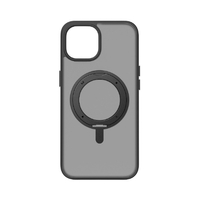 MOMAX iPhone 15用Magsafe対応360°スタンドケース Roller ブラック MM25524I15