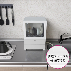 パナソニック 食器洗い乾燥機 SOLOTA ホワイト NP-TML1-W-イメージ8