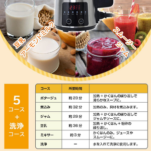 サンコー 全自動食べるスープメーカー SUPMAKSSL-イメージ6