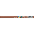 三菱鉛筆 ポンキーペンシル 単色 チャイロ 6本 F054856-K800.21