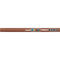 三菱鉛筆 ポンキーペンシル 単色 チャイロ 6本 F054856-K800.21