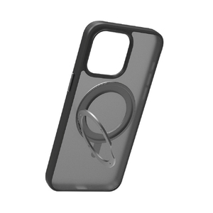 MOMAX iPhone 15 Pro用Magsafe対応360°スタンドケース Roller ブラック MM25531I15PR-イメージ1