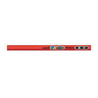 三菱鉛筆 ポンキーペンシル 単色 アカ 6本 F054862K800.15