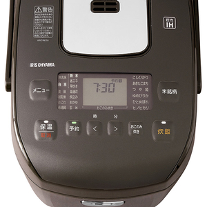 アイリスオーヤマ 圧力IH炊飯ジャー(5．5合炊き) ブラウン KRC-PD50-T-イメージ3