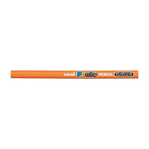 三菱鉛筆 ポンキーペンシル 単色 ダイダイイロ 6本 F054874-K800.4-イメージ1
